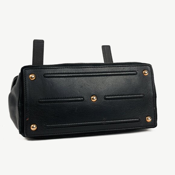 Yves Saint Laurent Small Muse Two Grey Leopard-Calf Hair 2-Way Top-Handle Bag - Picture 5 of 13